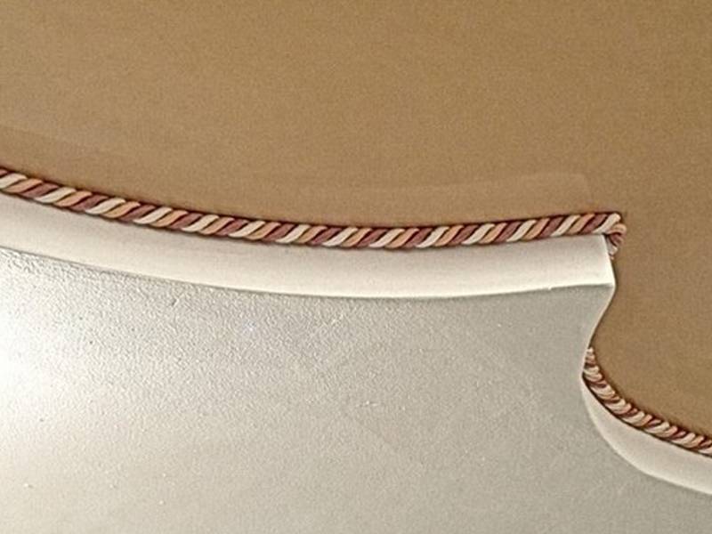 Декоративный шнур для натяжных потолков (22 фото): как выбрать потолочный канат для окантовки, веревка для отделки канта