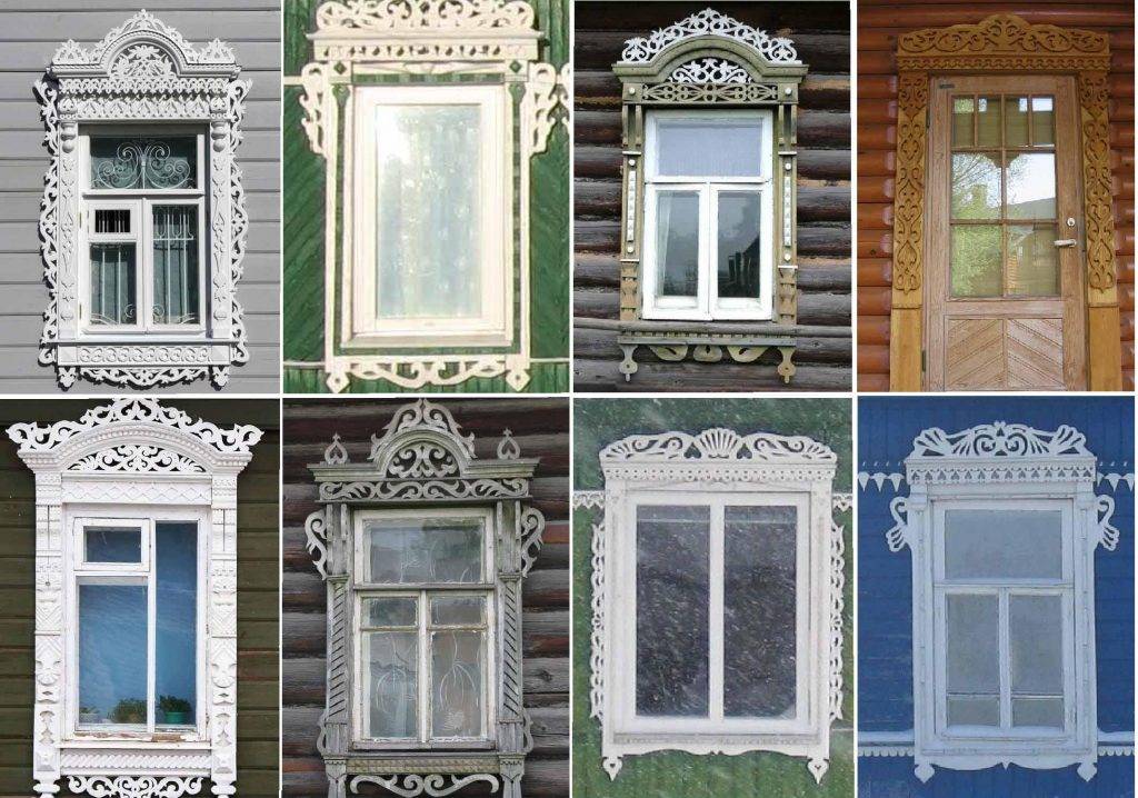 Наличники на окна: 115 фото оформления окна в классическом и современном формате
