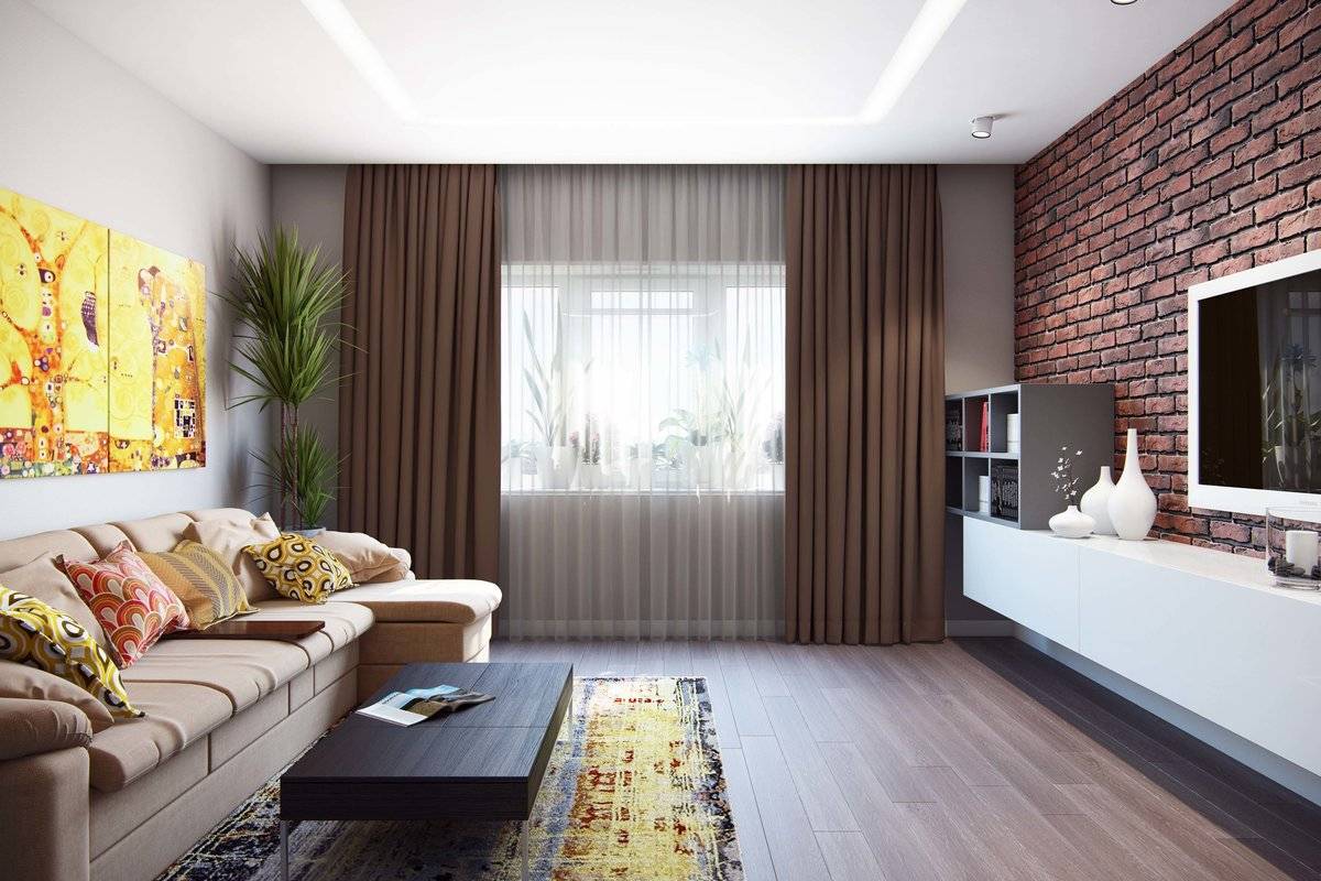 Интерьер зала в квартире - 100 фото лучших новинок дизайна