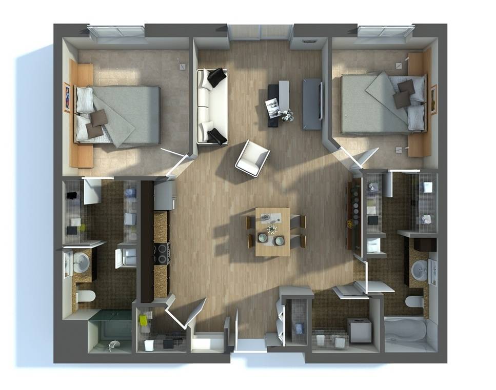 Планировка 3 комнатной квартиры - 140 фото оригинальных вариантов создания уникального интерьера