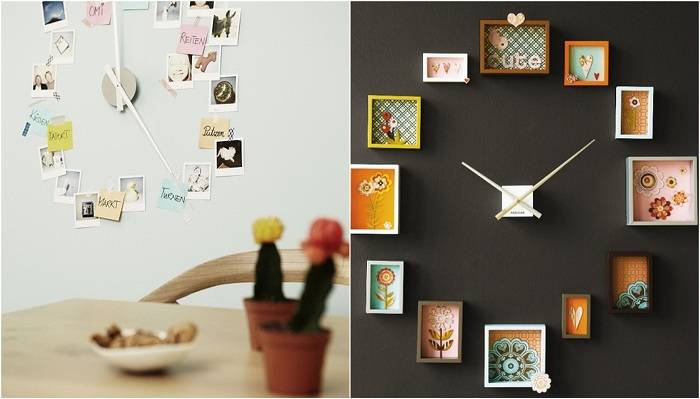 Декор часов своими руками, как обновить и украсить настенные круглые часы для кухни, идеи для оформления