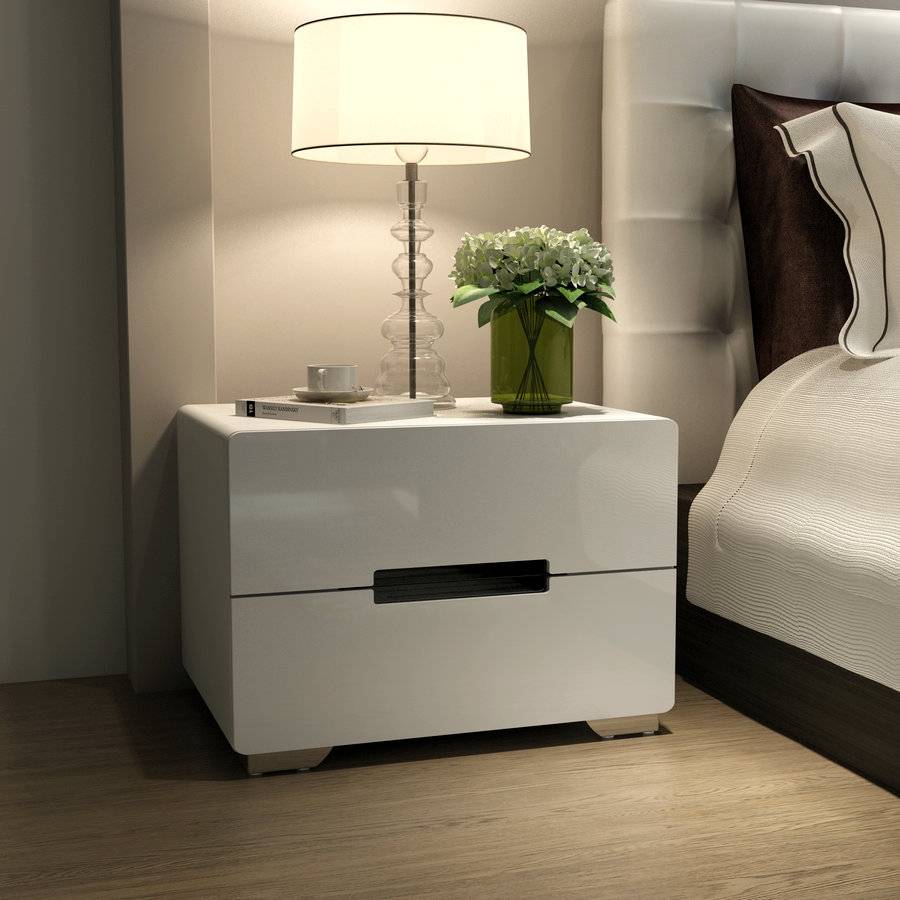 Прикроватные тумбы для спальни: топ-150 фото современного дизайна мебели для спальни