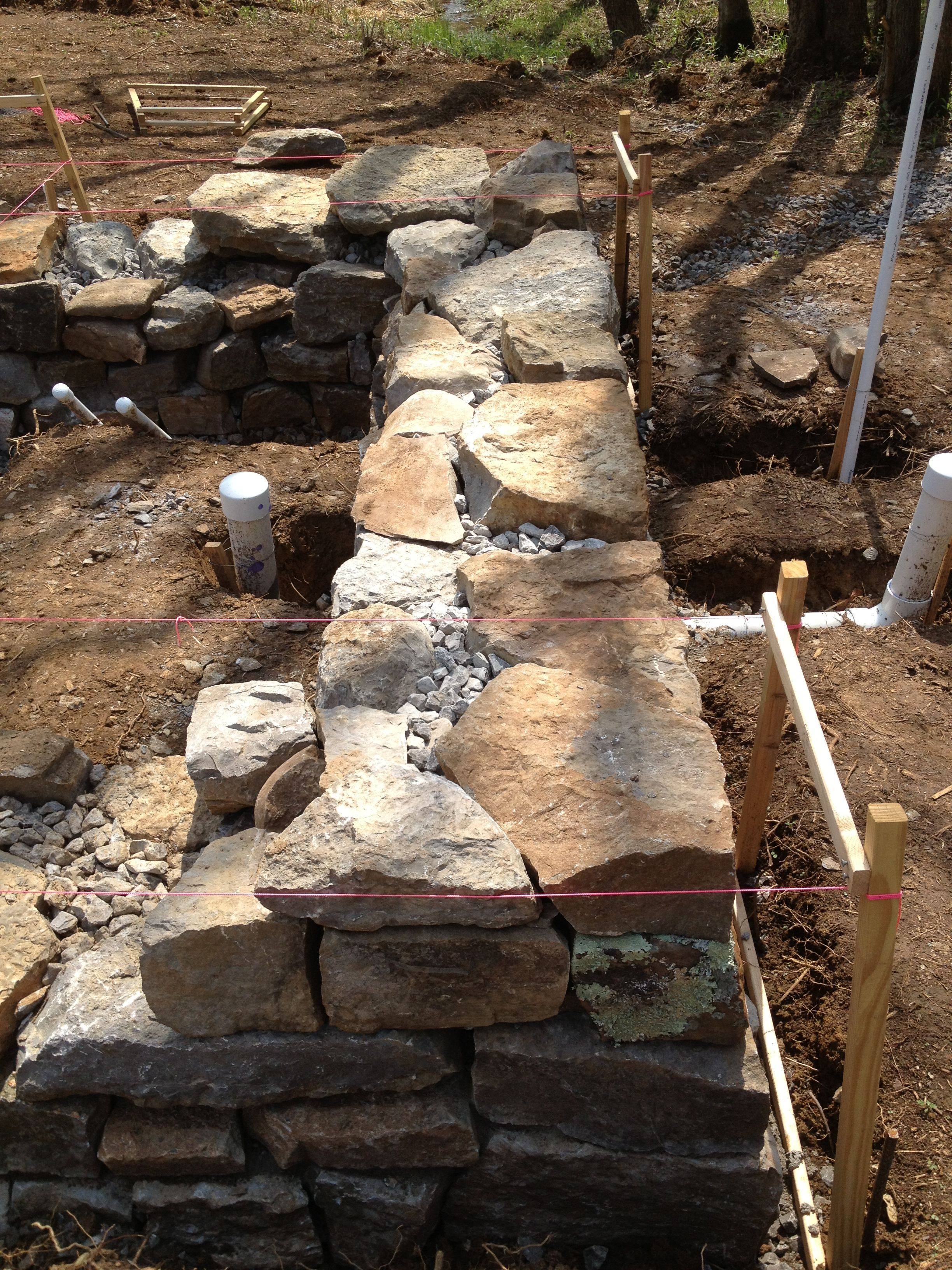 Бутовый фундамент: технология и нюансы строительства каменного основания