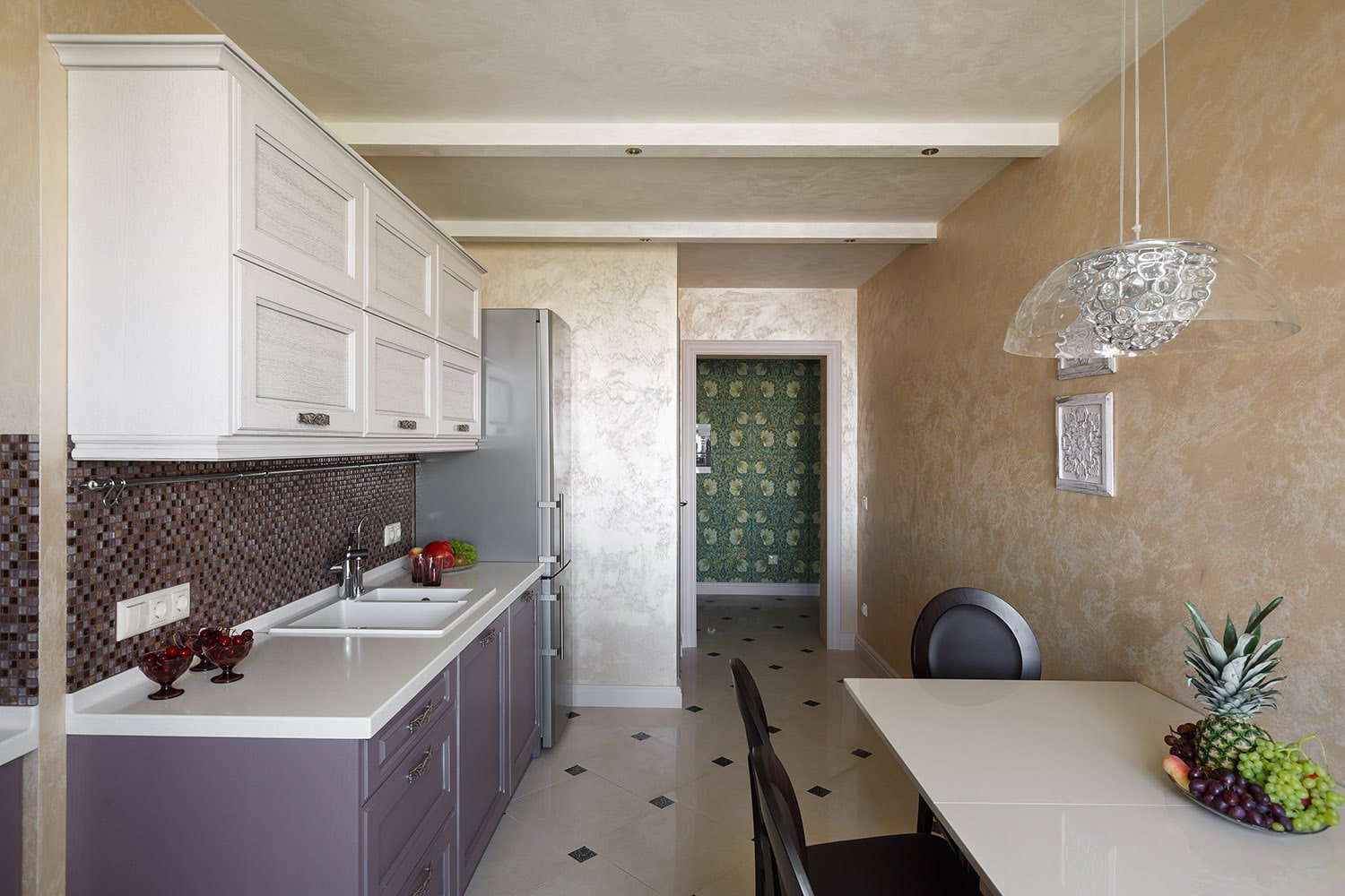 Чем отделать стены на кухне – 26 фото с примерами и этапами работ