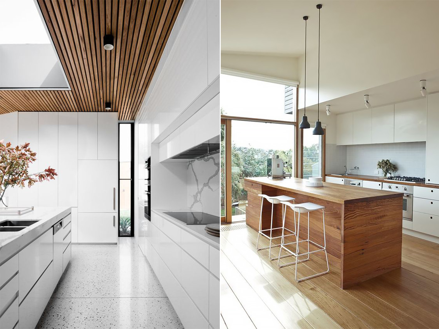 Кухонные фасады: виды конструкций и варианты декора