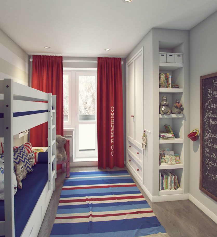Дизайн детской комнаты для мальчика 9 кв м фото. новинки
