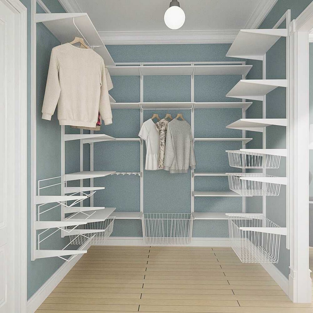 Идеальный порядок в вашем доме: идеи дизайна гардеробной комнаты 2018