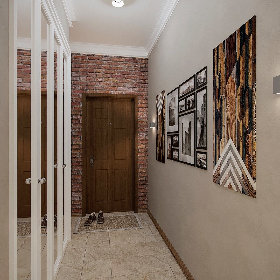 Интерьер узкого коридора. идеи дизайна узкого коридора в квартире