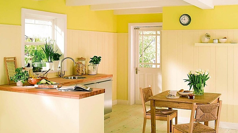 Желтые обои для стен: добавим в интерьер больше солнца и света!