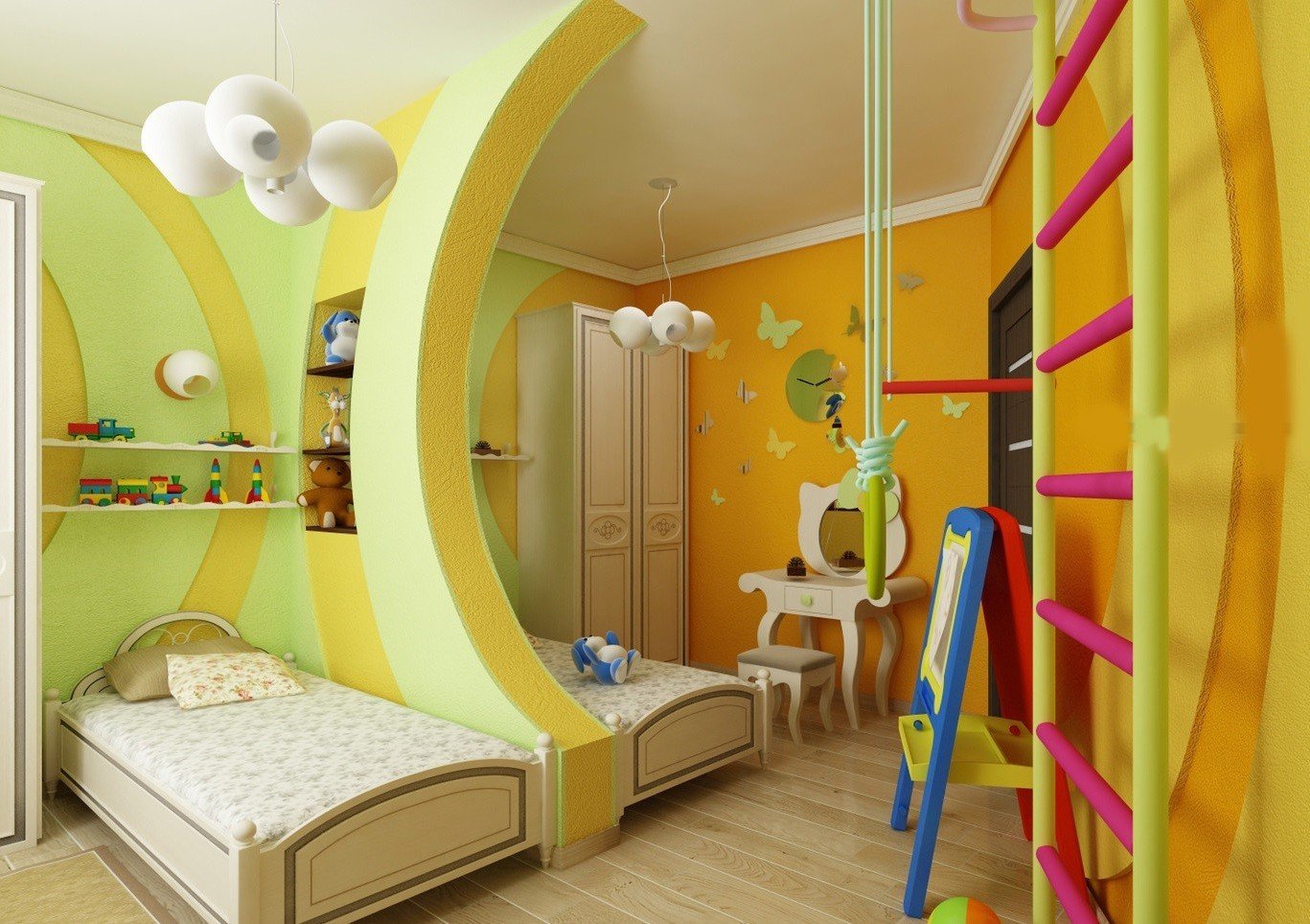 Детские комнаты для мальчика: 90 реальных фото-идей дизайна детской