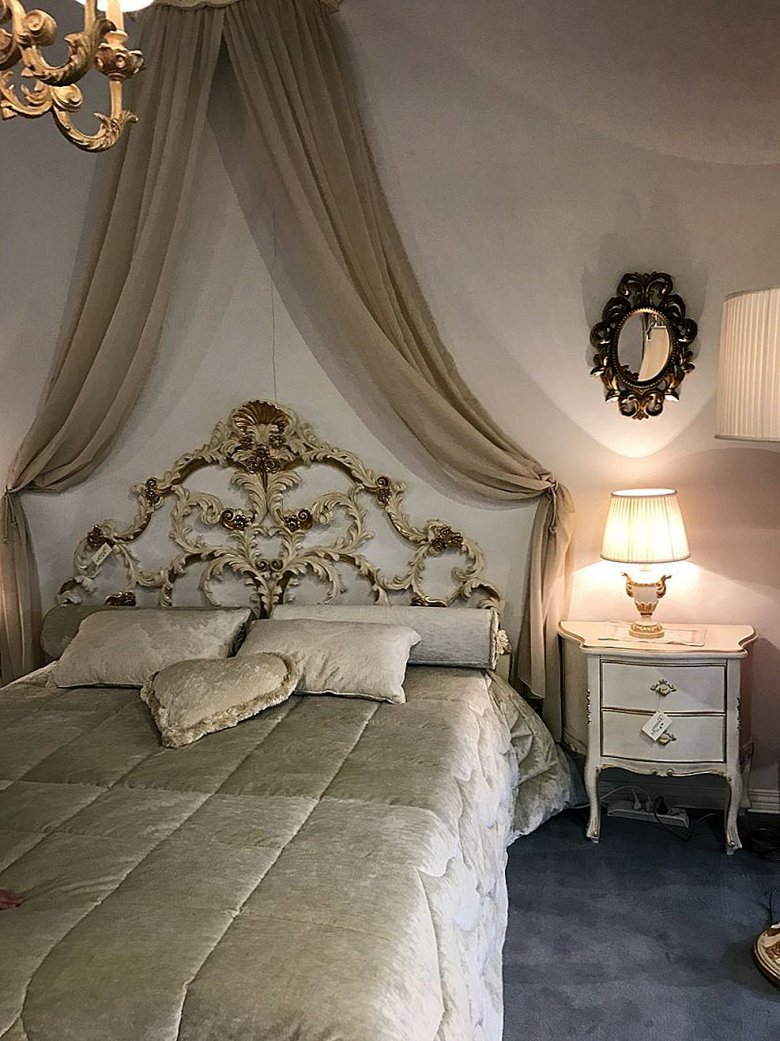 Дизайн спальни в стиле барокко (100 фото интерьера, 3 видео)