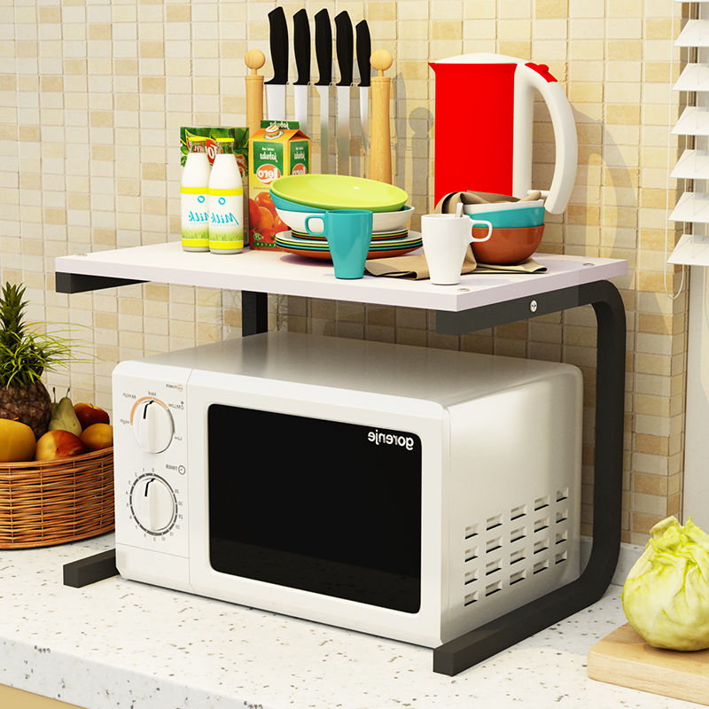 Куда поставить микроволновку в маленькой кухне: 8 хороших идей