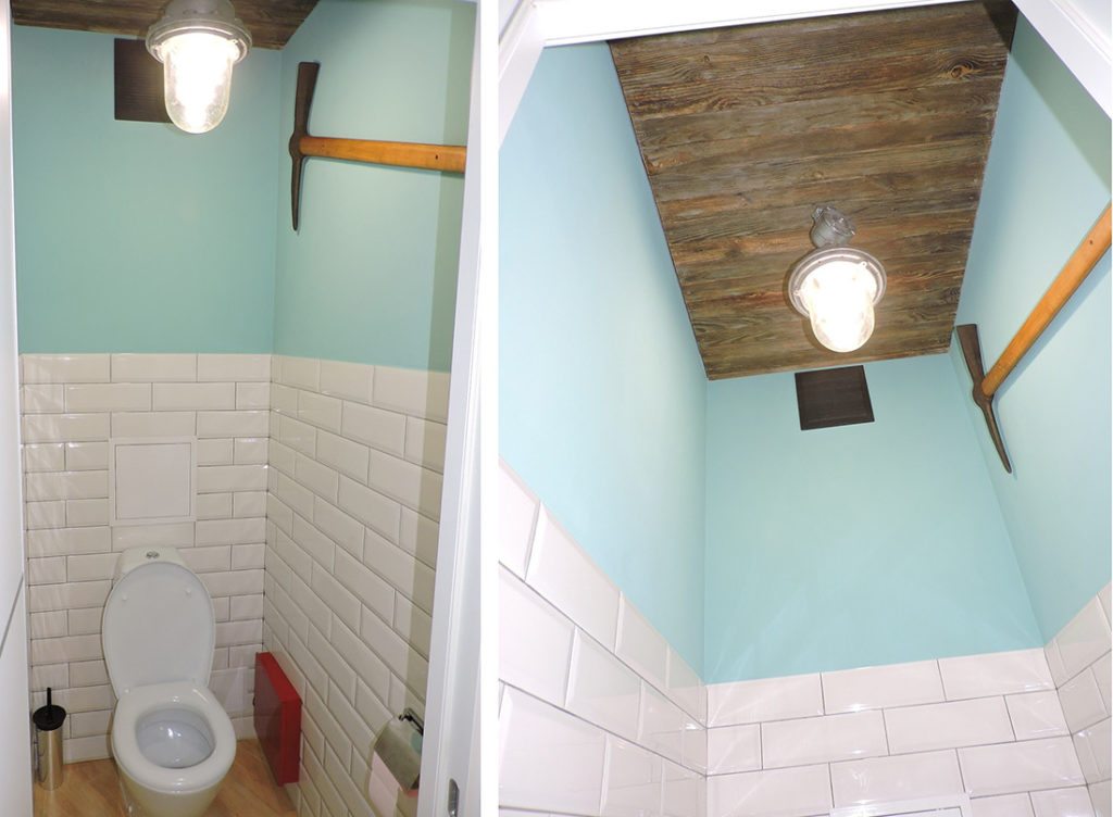 Как лучше сделать потолок в туалете и санузле — варианты отделки своими руками