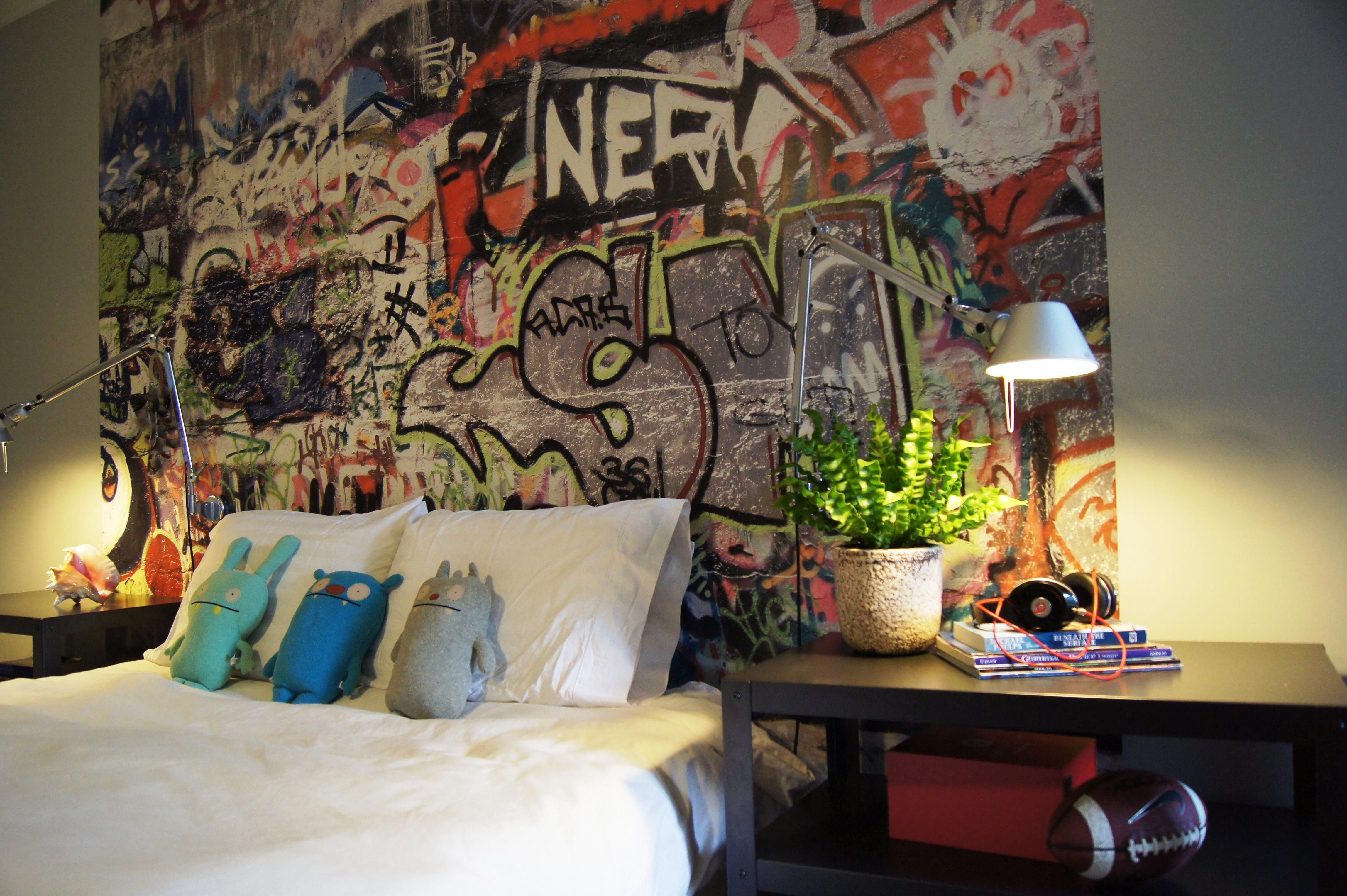 Граффити в квартире. украшаем стены – rehouz
