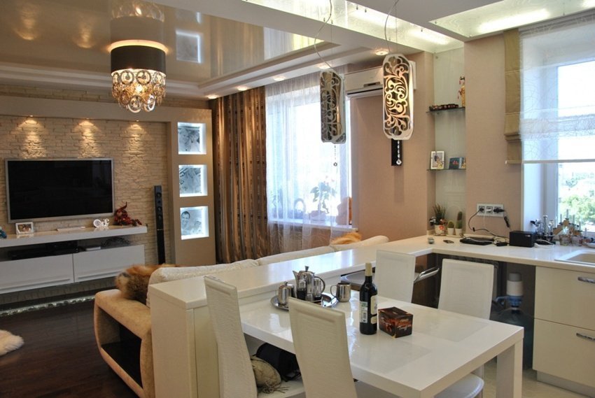 Кухня-гостиная 16 кв м – гид по дизайну. кухня-гостиная 16 кв. м: варианты дизайна и планировки интерьера с фото