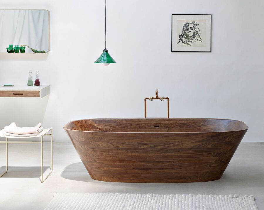 Дизайн ванной с деревом: интересные идеи для отделки санузла