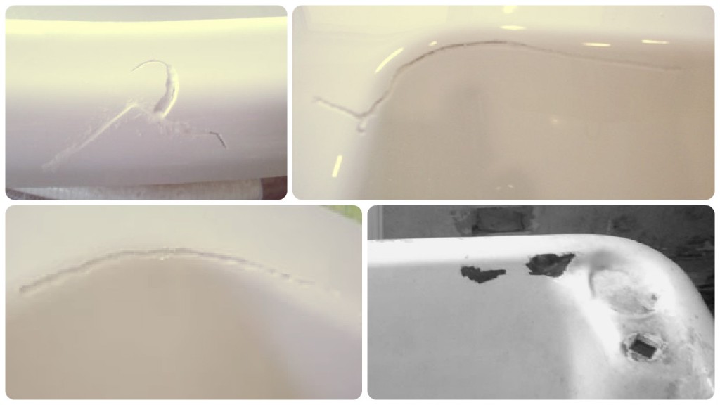 Как убрать царапину на акриловой ванне, удалить сколы, трещины, пробоины на поверхности своими руками в домашних условиях?