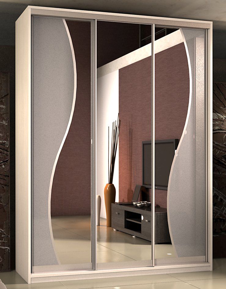 Шкаф с зеркалом в спальню - 200 фото лучших новинок дизайна шкафа в интерьере спальни