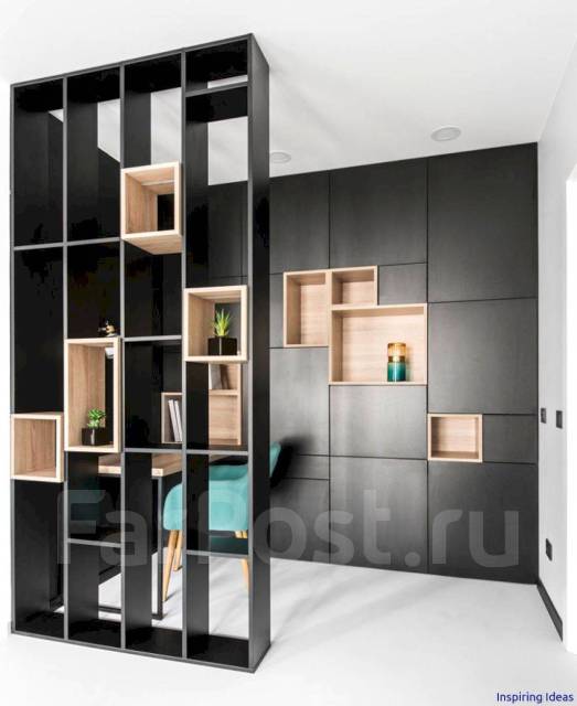 Шкафы-перегородки (36 фото): двусторонние модели для разделения комнаты на две части, варианты для зонирования студии — sibear.ru
