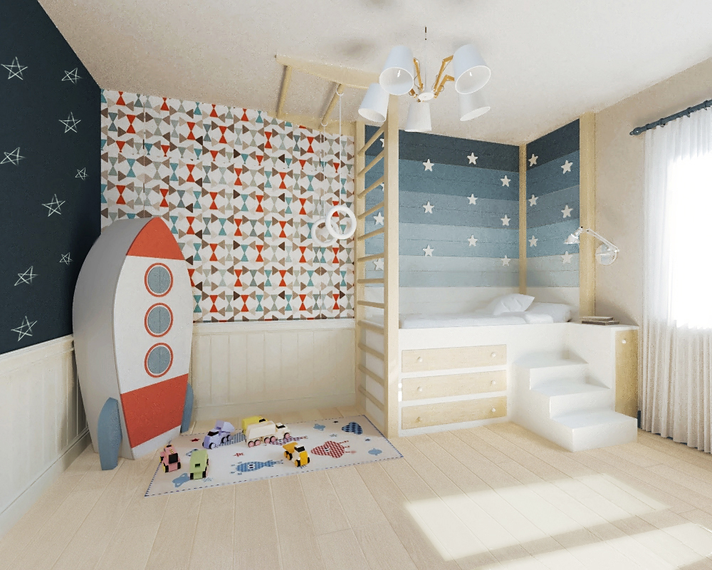 Интерьер детской комнаты: как создать комфортный уголок для ребенка