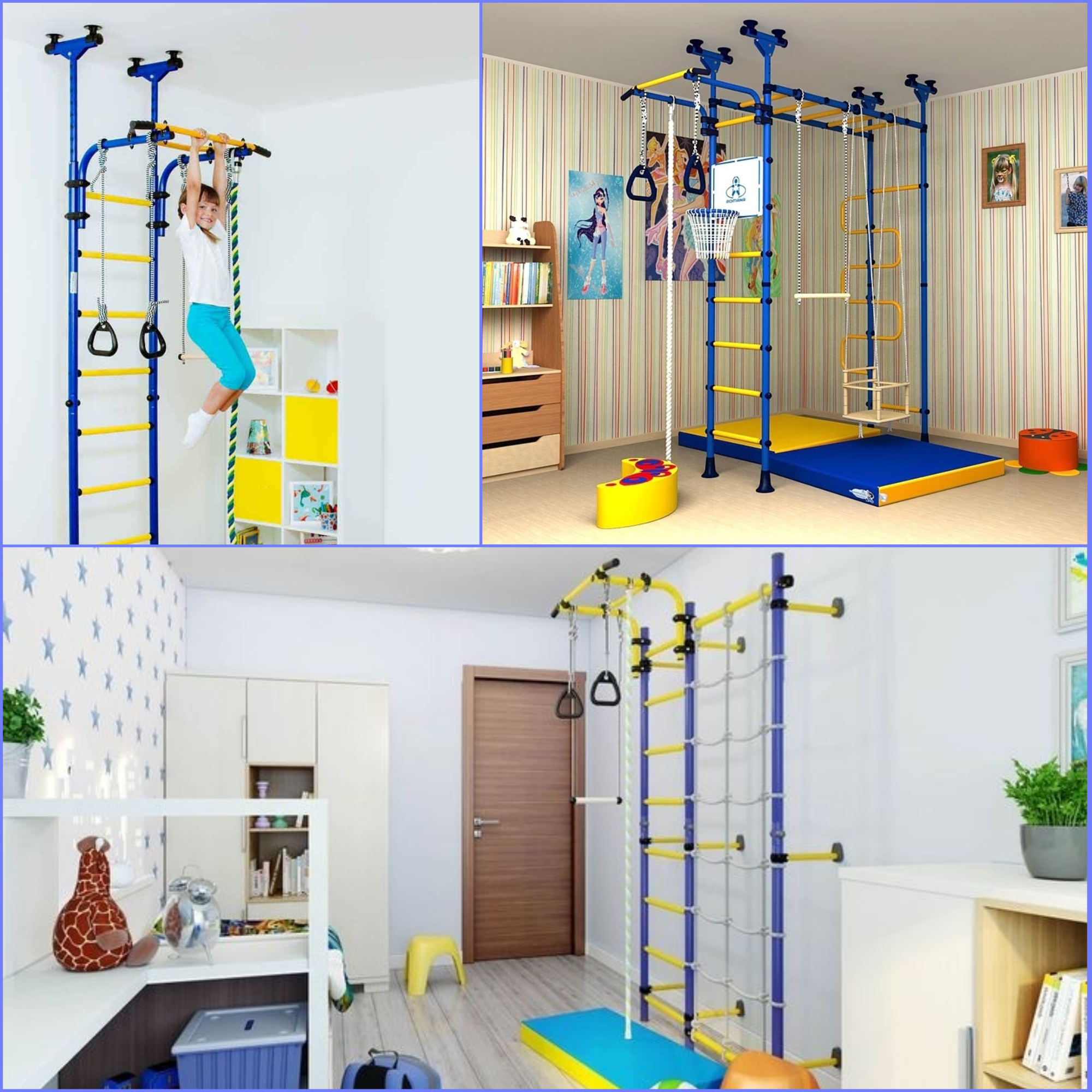 Шведская стенка для детей в квартиру: обзор, варианты креплений