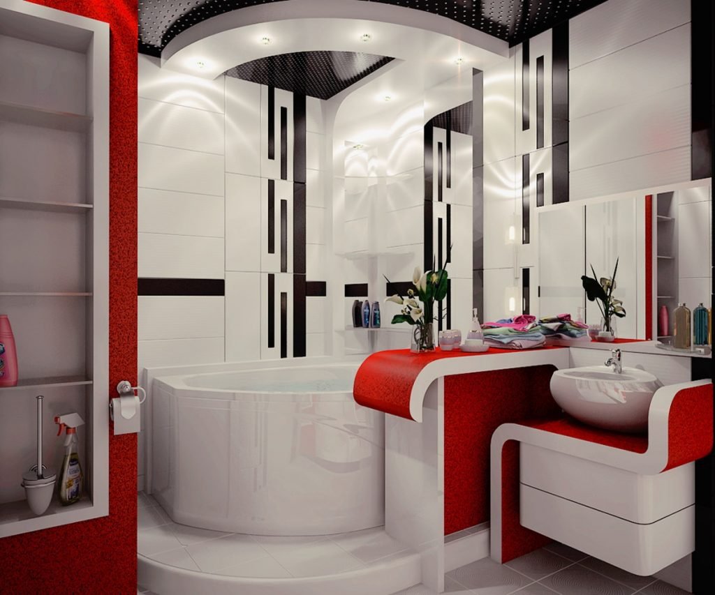 Ванная 6 кв. м - дизайн и планировка стильной и современной ванной комнатыдекор и дизайн интерьера