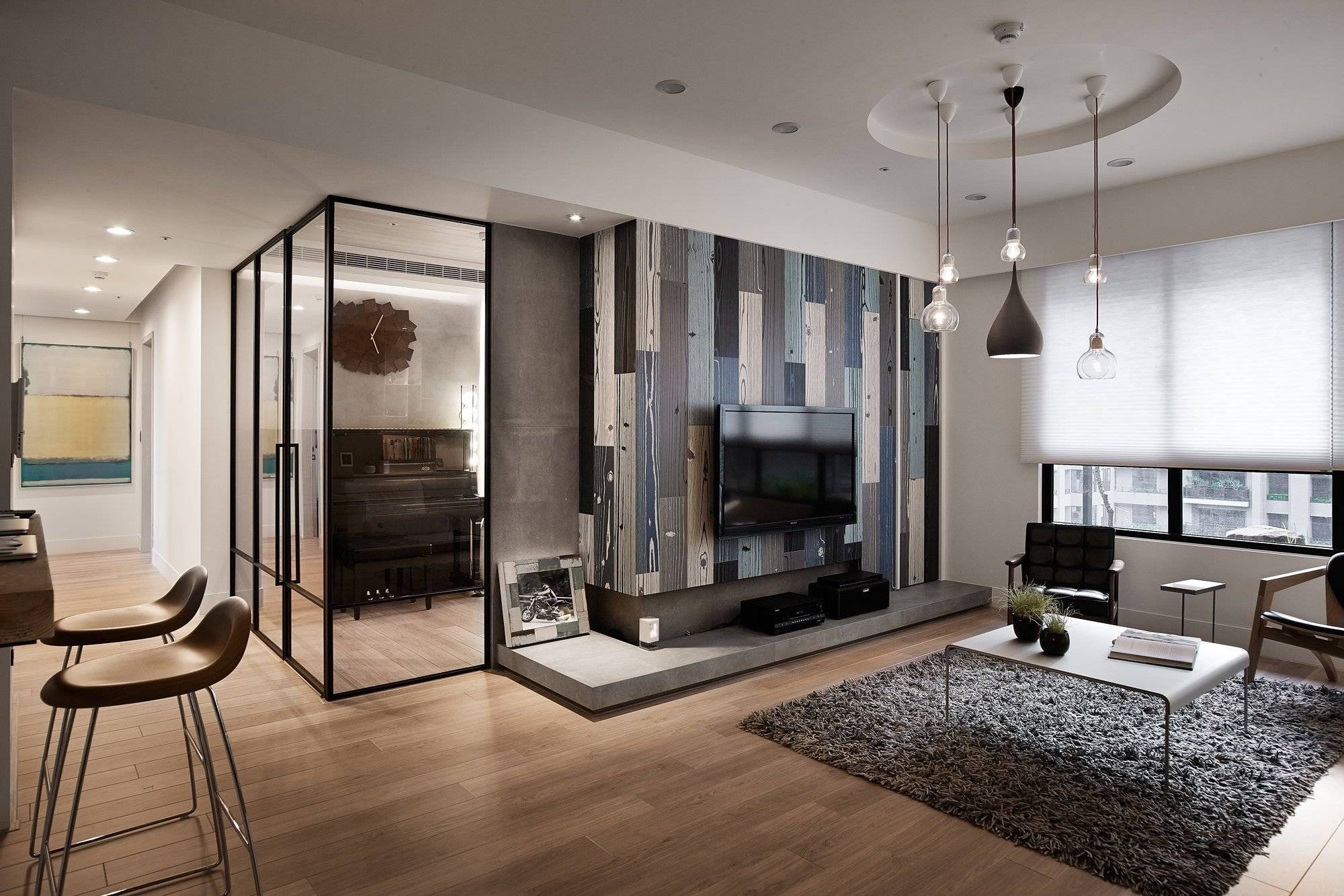 Современный интерьер однокомнатной квартиры: 205+ стилей