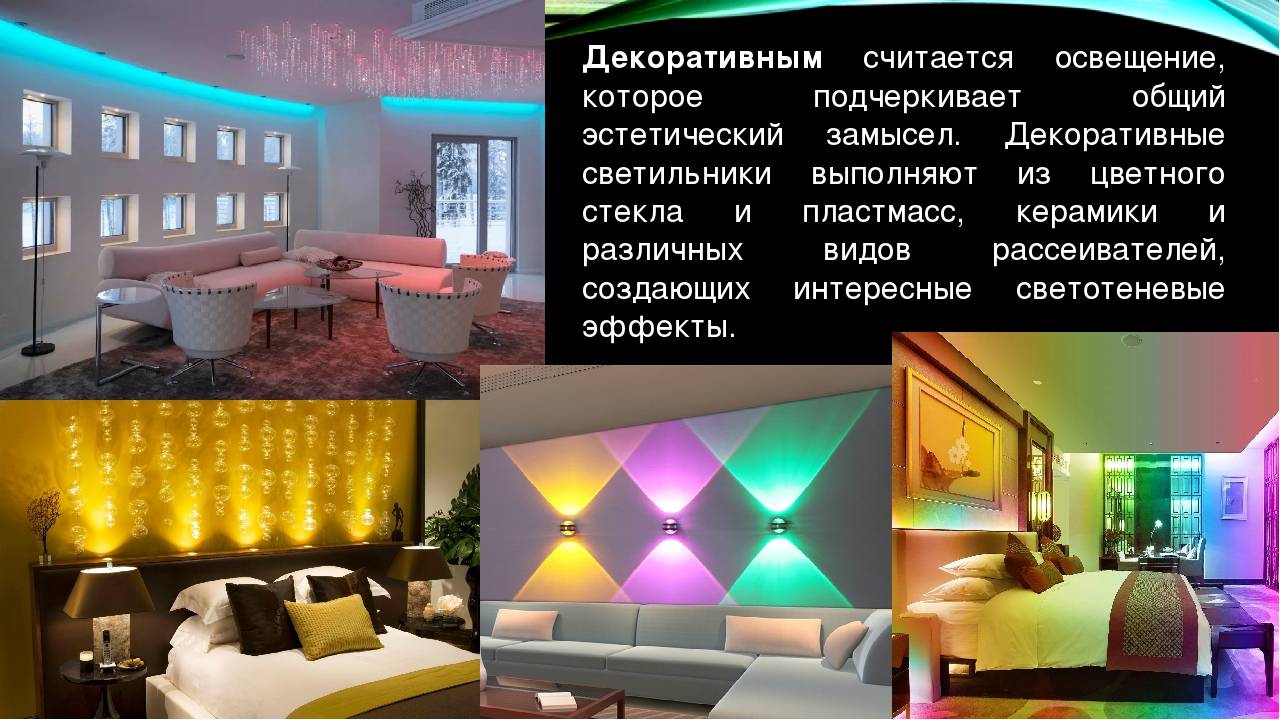 Светодиодное освещение в квартире — схема