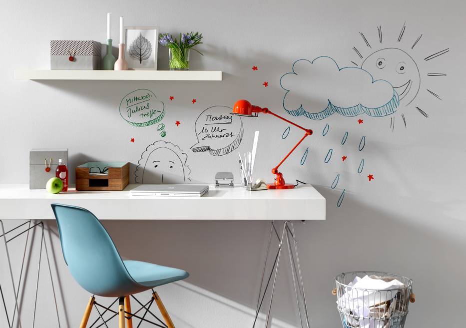 Маркерная краска для стен: необъятный простор для творчества и 85+ лучших вариантов исполнения