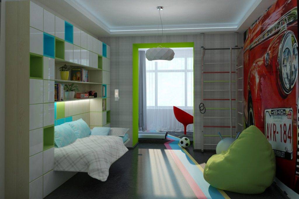 Дизайн комнаты подростка 9 кв м - переходим к минимализму (фото)
