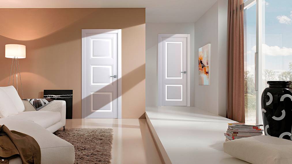 Межкомнатные двери в интерьере квартиры: дизайн, фото, стили, цвет