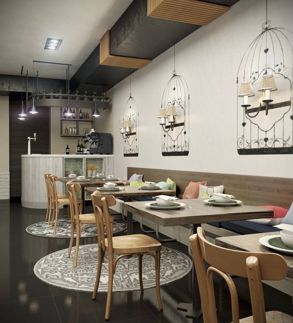 Создаем дизайн кафе, который привлечет посетителей