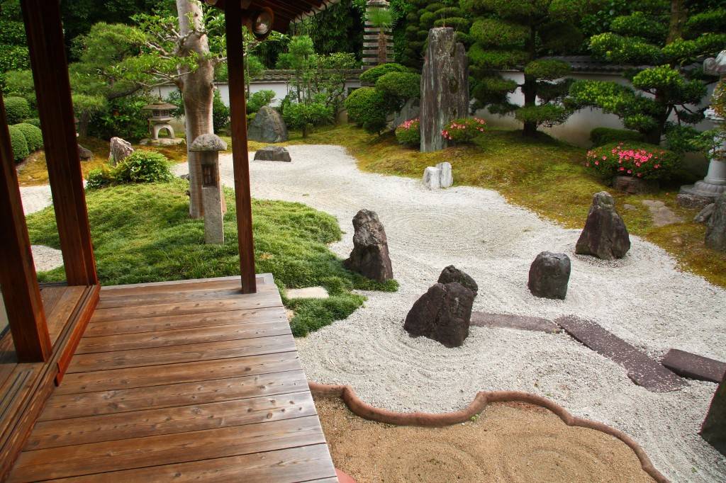 Японский сад камней своими руками