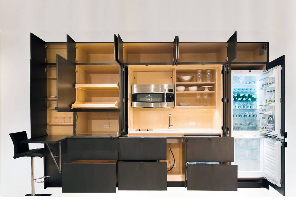 Кухонный стол-тумба с полками и ящиками: виды и материалы изготовления, преимущества и недостатки мебели