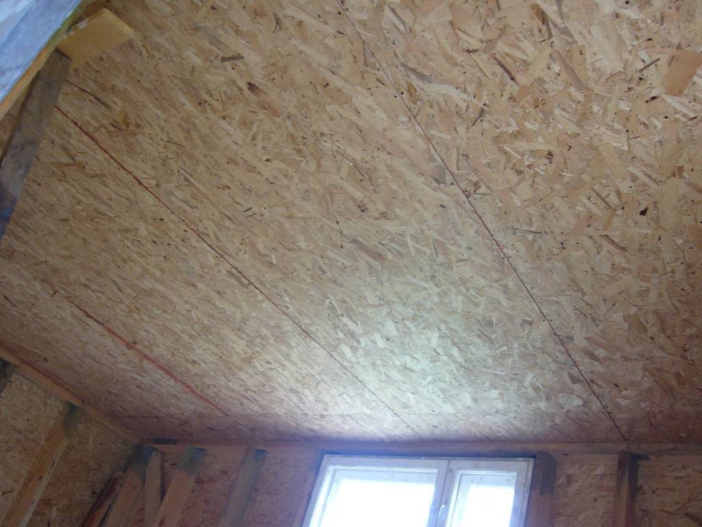 Можно ли подшить потолок осб плитой - архитектор спб