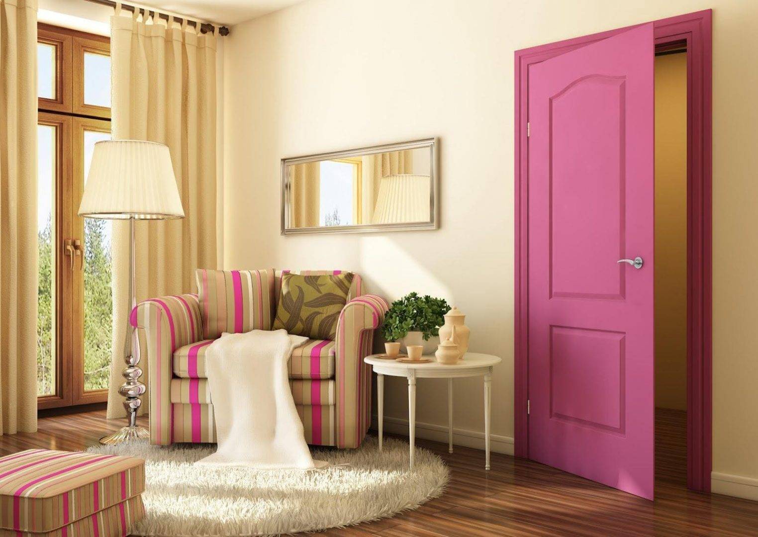 Как выбрать цвет межкомнатных дверей? | домфронт
