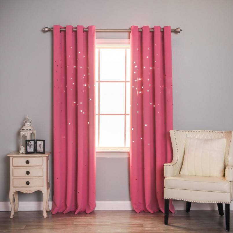 120+ фото розовых штор в интерьере: оттенки, сочетания и рисунки занавесок