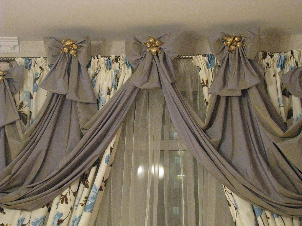 7 вариантов украшения и декорирования штор своими руками, пошаговая инструкция
