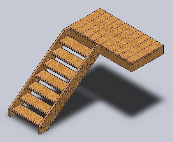 Отделка бетонной лестницы деревом: плюсы и минусы, выбор и технология