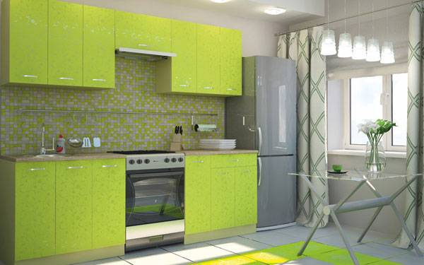 Кухня цвета лайм: 100+ реальных фото примеров, сочетания цвета, выбор мебели и декора