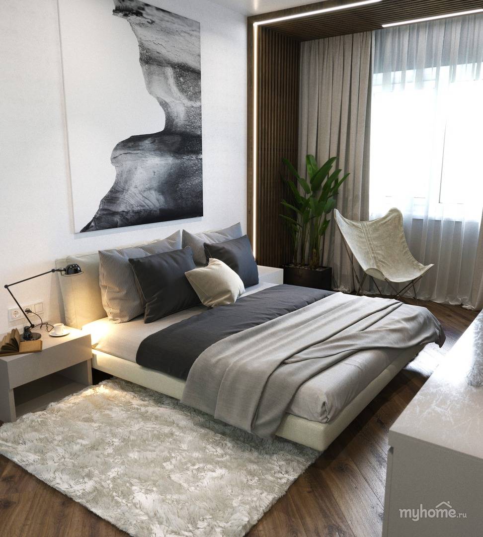 Спальня для молодой пары - фото и дизайн