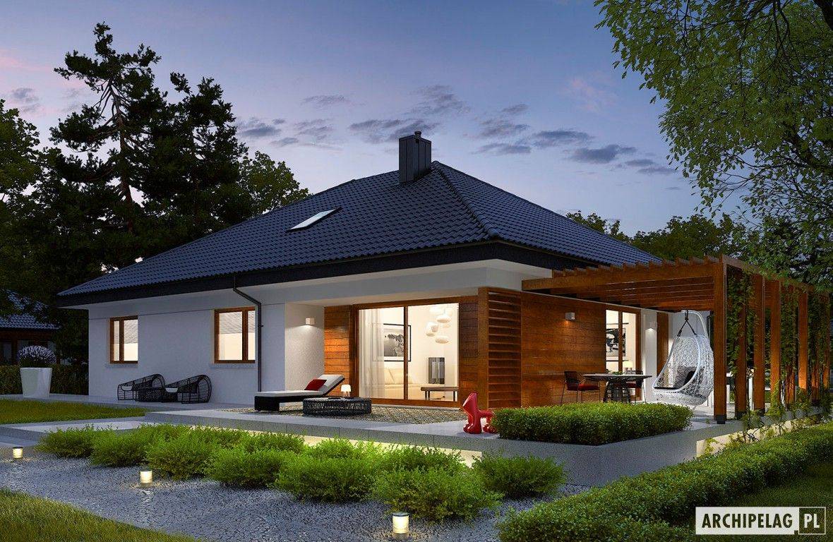 Одноэтажные дома: 100 фото лучших идей и варианты оформления современных домов