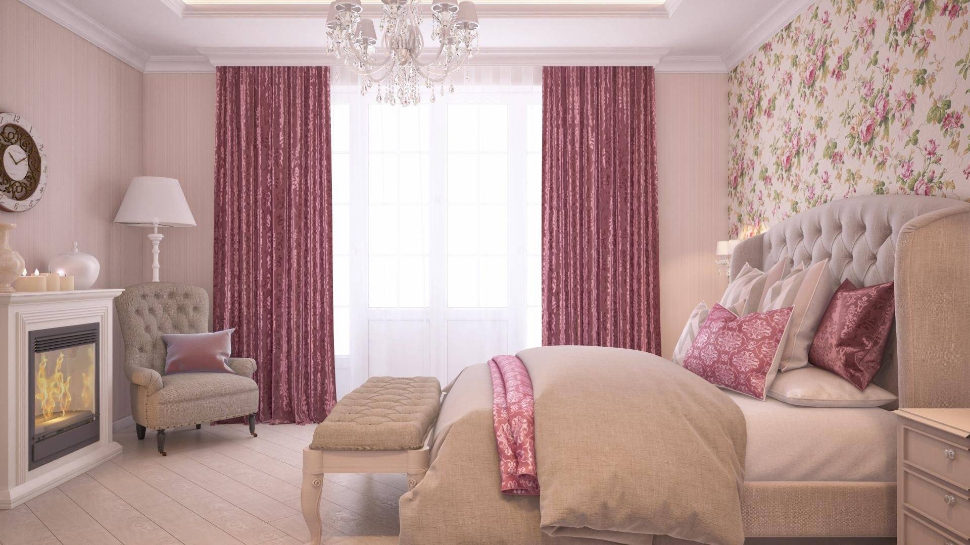 Спальня в розовых тонах: идеи, оригинальные сочетания, идеи дизайна интерьера