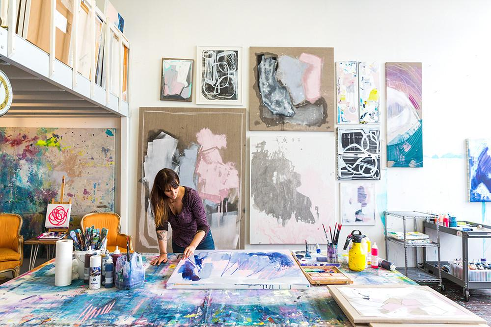 20 мастерских художников: как создать рабочее место мечты