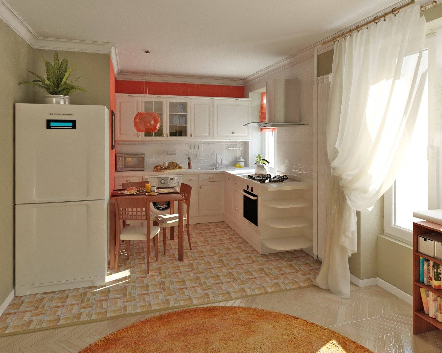 Дизайн интерьера маленькой кухни в брежневке 5 и 6 квадратных метров