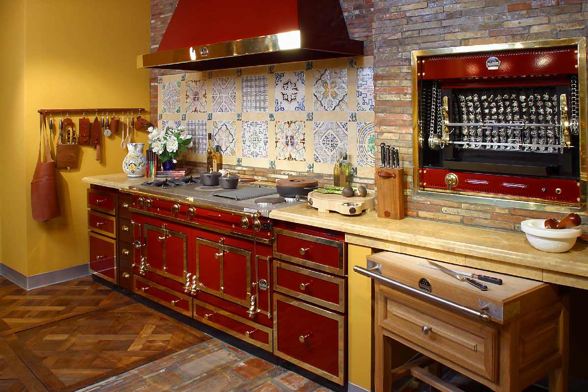 Кухня в стиле ретро: черты стиля, варианты старинной мебели, способы отделки и декорирования
