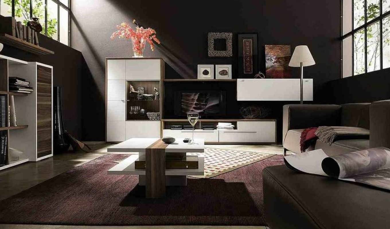 Темная мебель: стильные идеи и элегантный подбор мебели (125 фото)