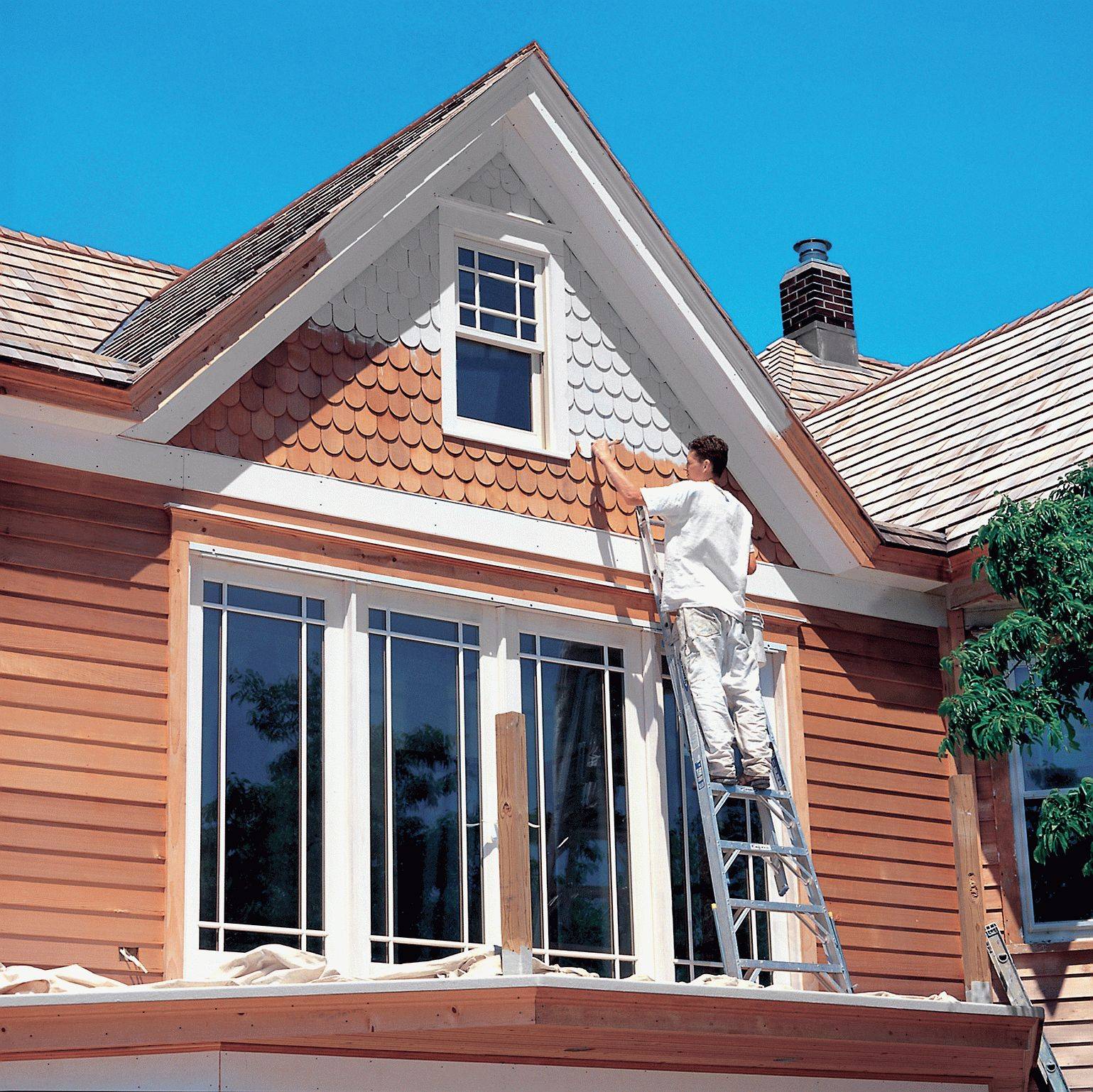 Чем покрасить деревянный дом снаружи. как правильно покрасить фасад деревянного дома