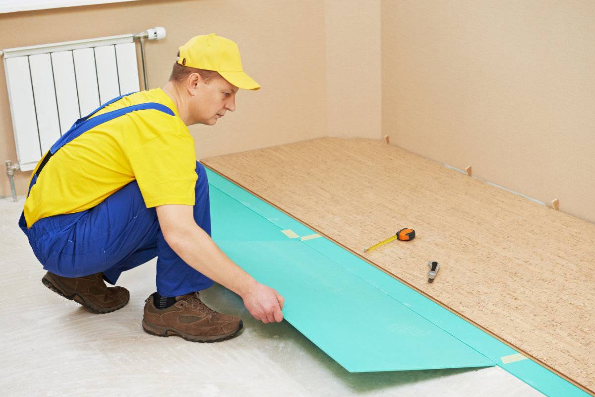 Укладка ламината на бетонный пол с подложкой: инструкция ?