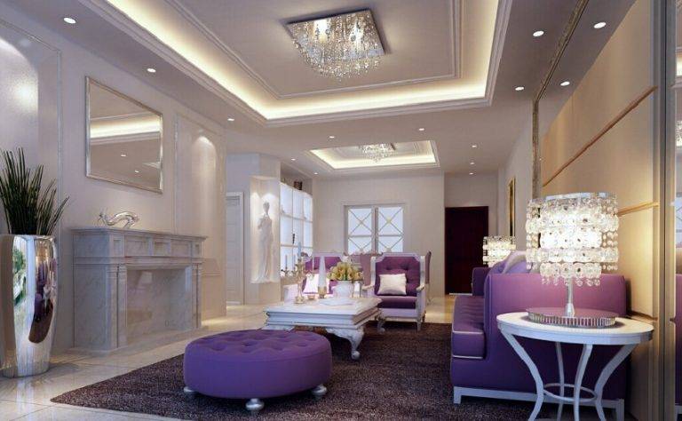 Фиолетовый диван: к чему подойдет и с чем его можно сочетать?